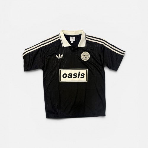 Adidas Oasis 25 Black Football Jersey